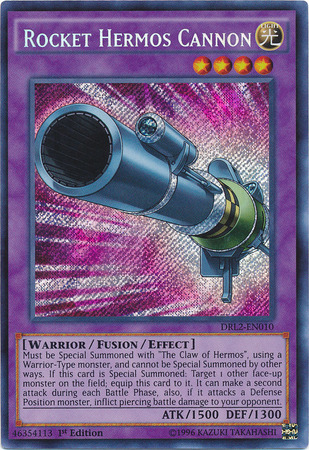 Rocket Hermos Cannon [DRL2-EN010] Secret Rare | Total Play