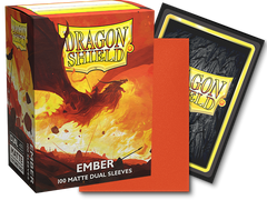 Dragon Shield: Standard 100ct Sleeves - Ember (Dual Matte) | Total Play