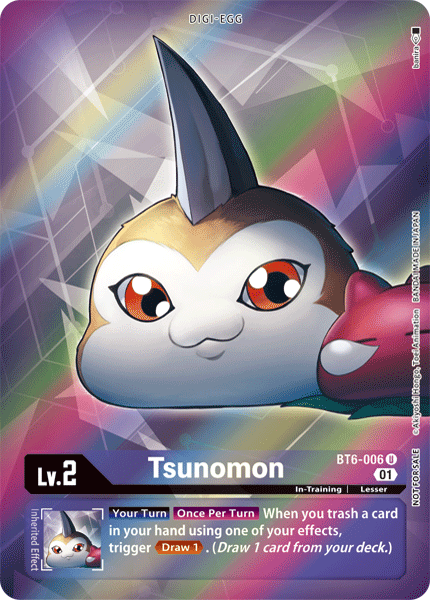 Tsunomon [BT6-006] (Alternative Art - Box Topper) [Double Diamond] | Total Play