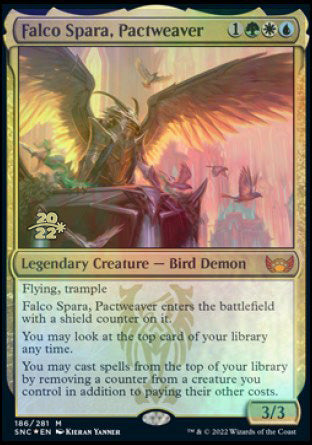 Falco Spara, Pactweaver [Streets of New Capenna Prerelease Promos] | Total Play