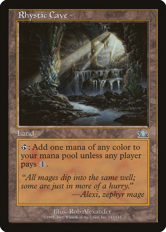 Rhystic Cave [Prophecy] | Total Play