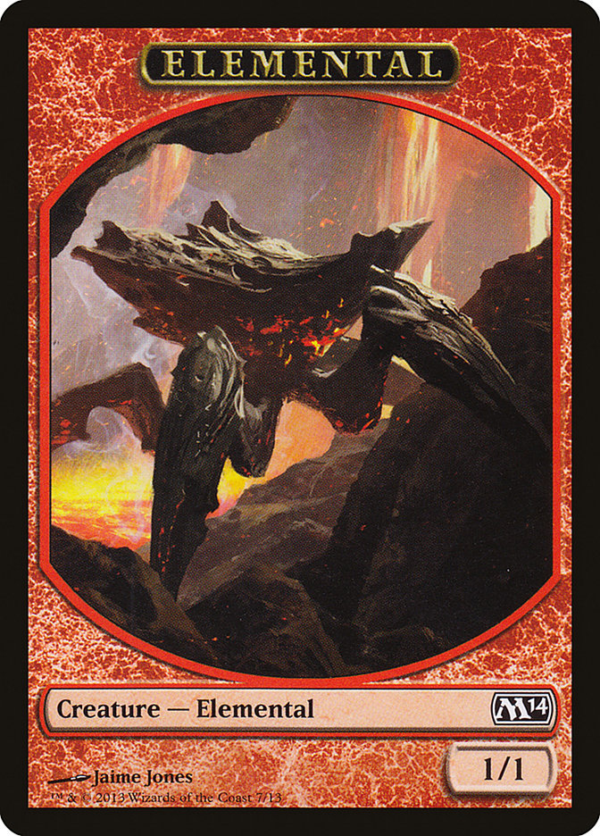 Elemental Token (7/13) [Magic 2014 Tokens] | Total Play