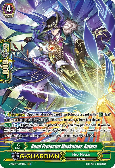Bond Protector Musketeer, Antero (V-SS09/SP24EN) [Revival Selection] | Total Play