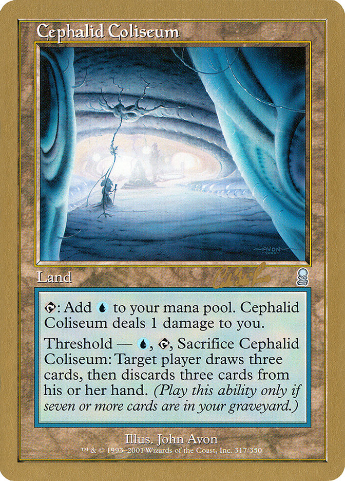 Cephalid Coliseum (Carlos Romao) [World Championship Decks 2002] | Total Play