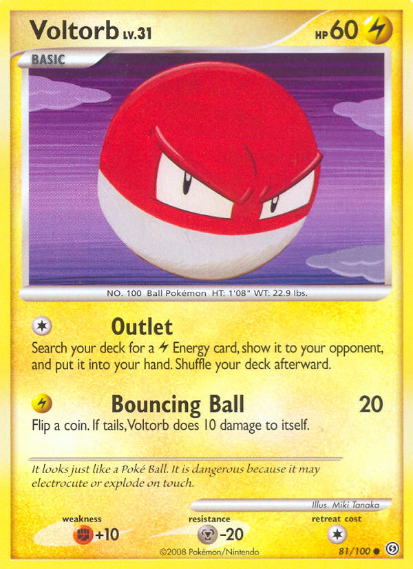 Voltorb (81/100) [Diamond & Pearl: Stormfront] | Total Play