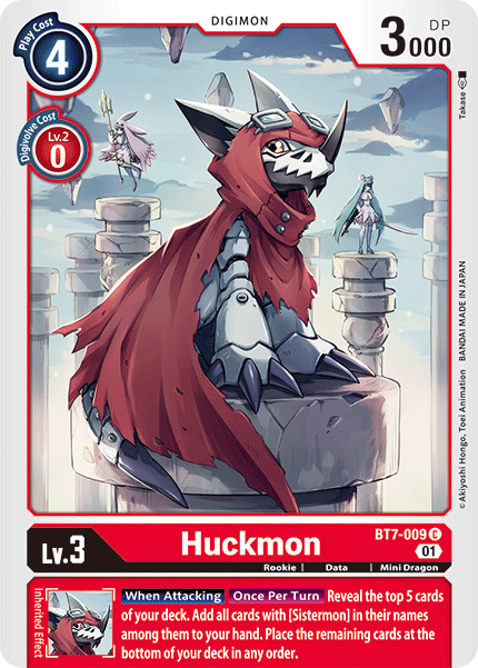 Huckmon [BT7-009] [Next Adventure] | Total Play