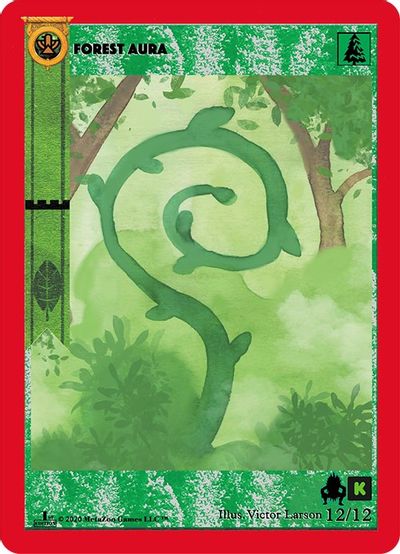 Forest Aura (Kickstarter Edition) [Pukwudgie Chieftain Starter Deck] | Total Play