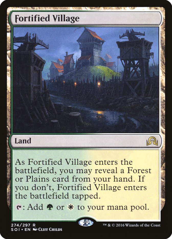 Fortified Village [Shadows over Innistrad] | Total Play