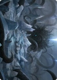 Icebreaker Kraken Art Card [Kaldheim Art Series] | Total Play