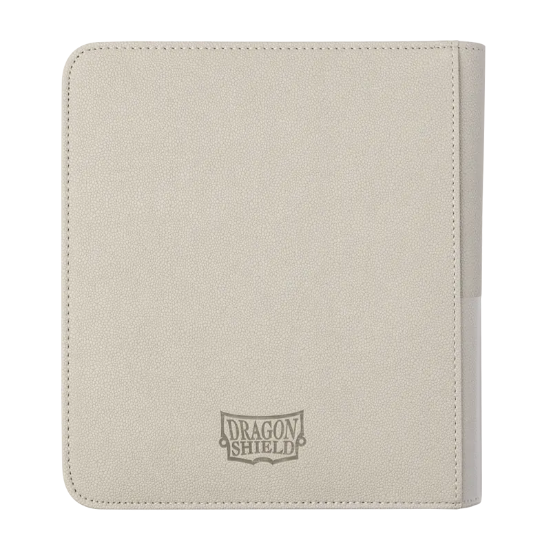 Dragon Shield: Card Codex Zipster Binder - Ashen White (Small) | Total Play