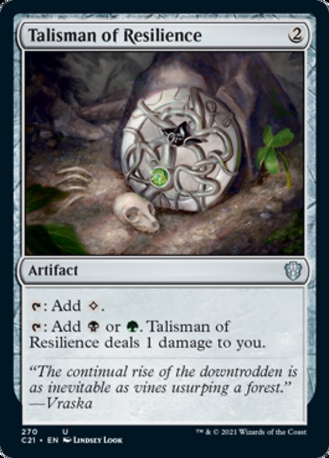 Talisman of Resilience [Commander 2021] | Total Play