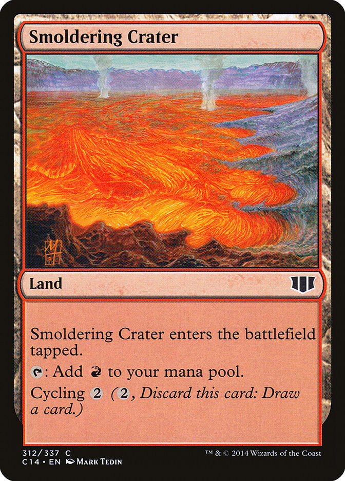 Smoldering Crater [Commander 2014] | Total Play