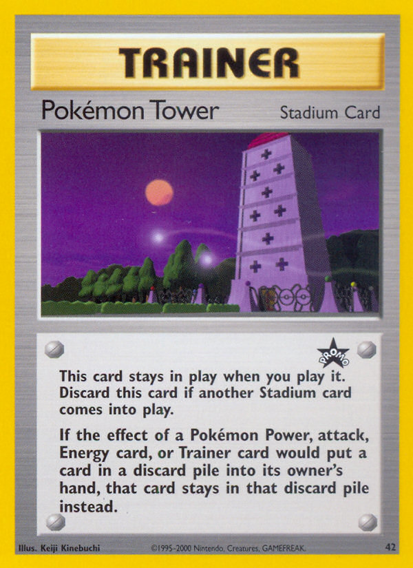 Pokemon Tower (42) [Wizards of the Coast: Black Star Promos] | Total Play