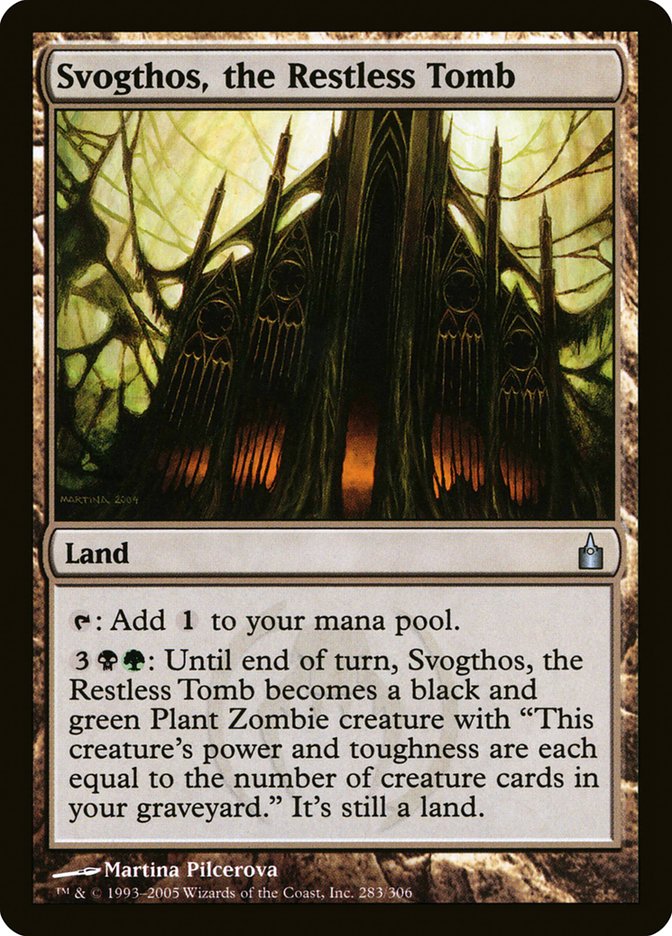 Svogthos, the Restless Tomb [Ravnica: City of Guilds] | Total Play