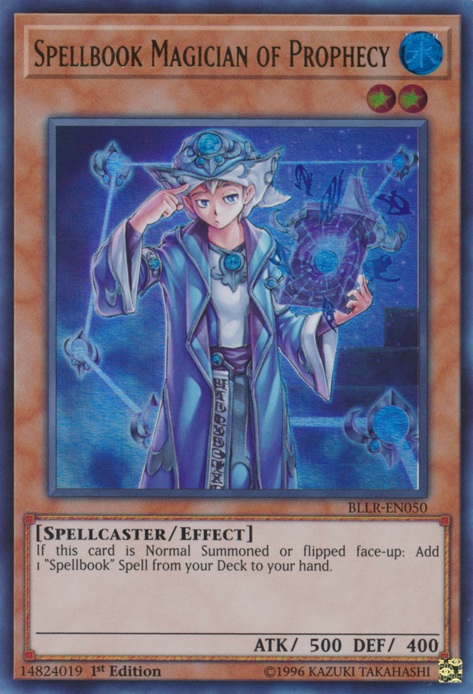 Spellbook Magician of Prophecy [BLLR-EN050] Ultra Rare | Total Play