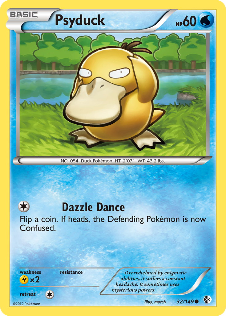 Psyduck (32/149) [Black & White: Boundaries Crossed] | Total Play