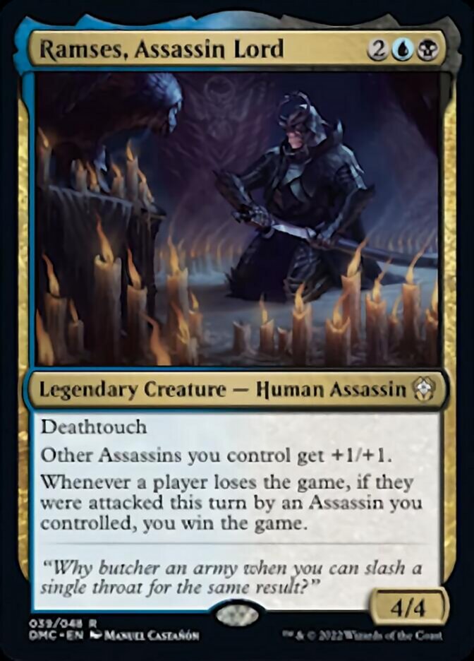 Ramses, Assassin Lord [Dominaria United Commander] | Total Play