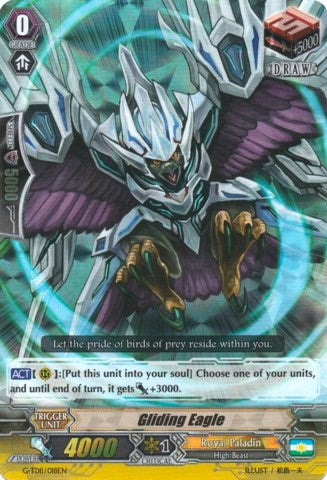 Gliding Eagle (RRR) (G-TD11/018EN) [Divine Knight of Heavenly Decree] | Total Play