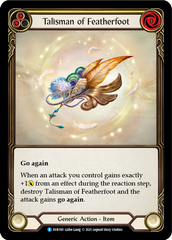 Talisman of Featherfoot [EVR190] (Everfest)  1st Edition Cold Foil | Total Play