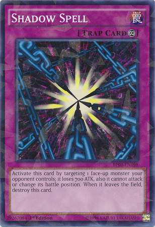 Shadow Spell [BP03-EN198] Shatterfoil Rare | Total Play