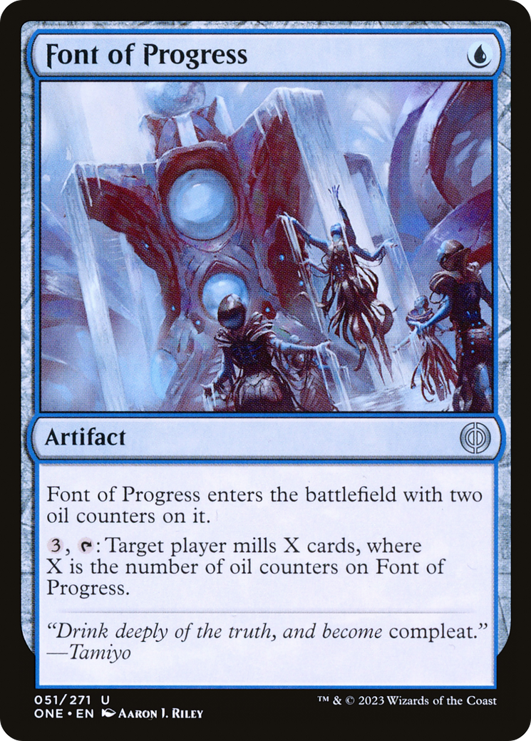 Font of Progress [Phyrexia: All Will Be One] | Total Play