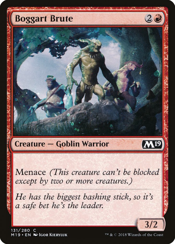 Boggart Brute [Core Set 2019] | Total Play