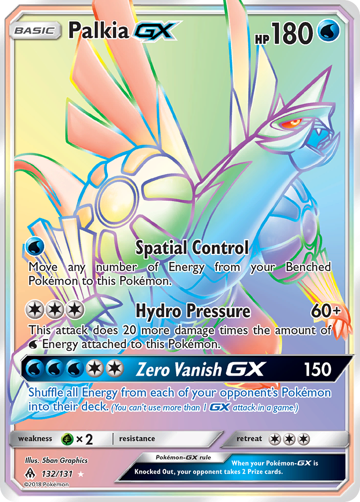 Palkia GX (132/131) [Sun & Moon: Forbidden Light] | Total Play