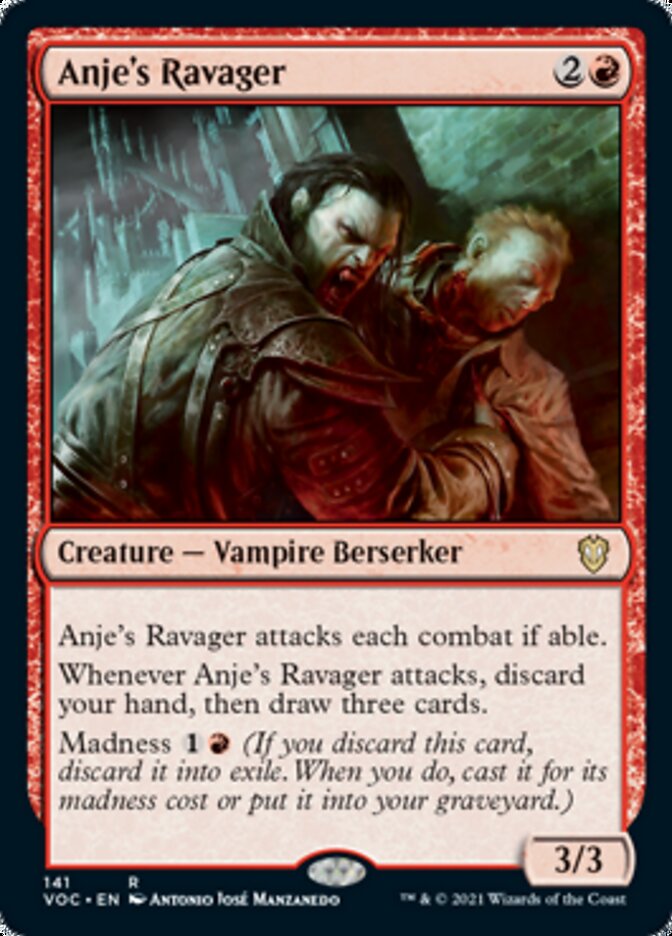Anje's Ravager [Innistrad: Crimson Vow Commander] | Total Play