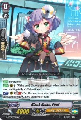 Black Omen, Phul (G-BT09/051EN) [Divine Dragon Caper] | Total Play