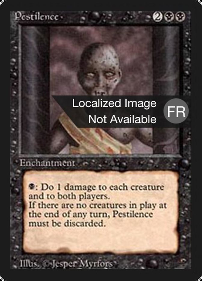 Pestilence [Foreign Black Border] | Total Play