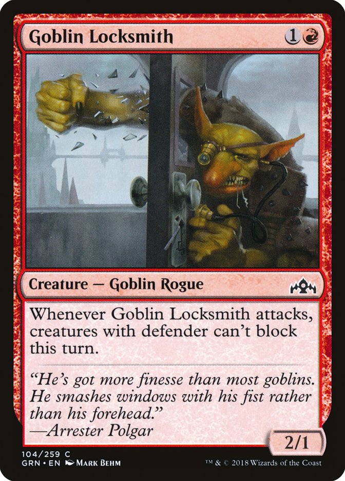 Goblin Locksmith [Guilds of Ravnica] | Total Play