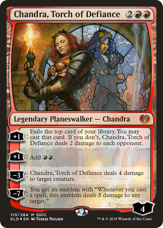 Chandra, Torch of Defiance [San Diego Comic-Con 2018] | Total Play