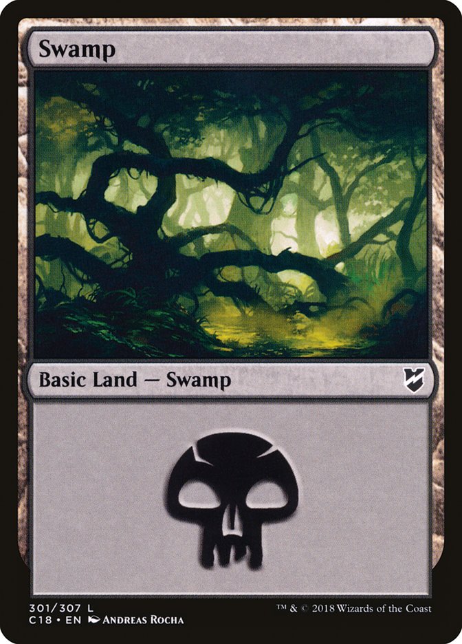 Swamp (301) [Commander 2018] | Total Play
