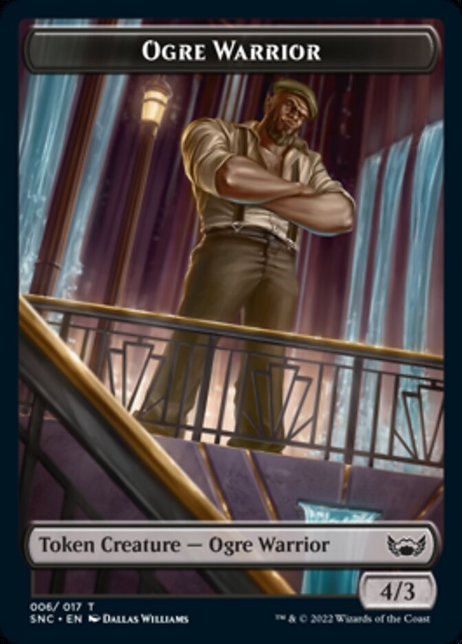 Ogre Warrior Token [Streets of New Capenna Tokens] | Total Play