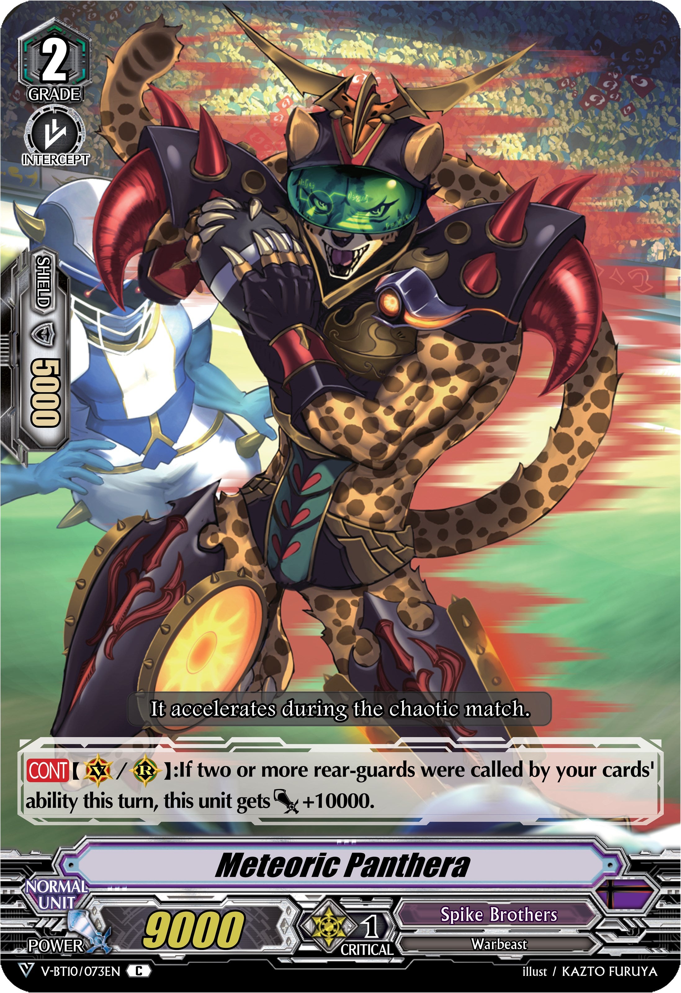Meteoric Panthera (V-BT10/073EN) [Phantom Dragon Aeon] | Total Play