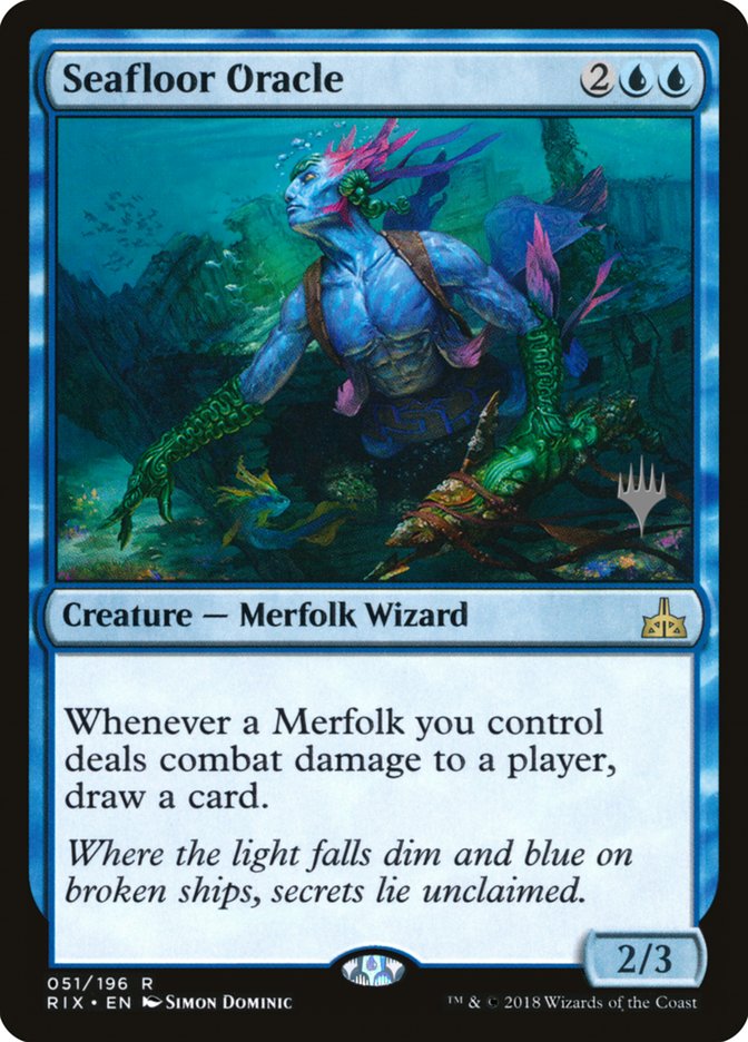 Seafloor Oracle (Promo Pack) [Rivals of Ixalan Promos] | Total Play