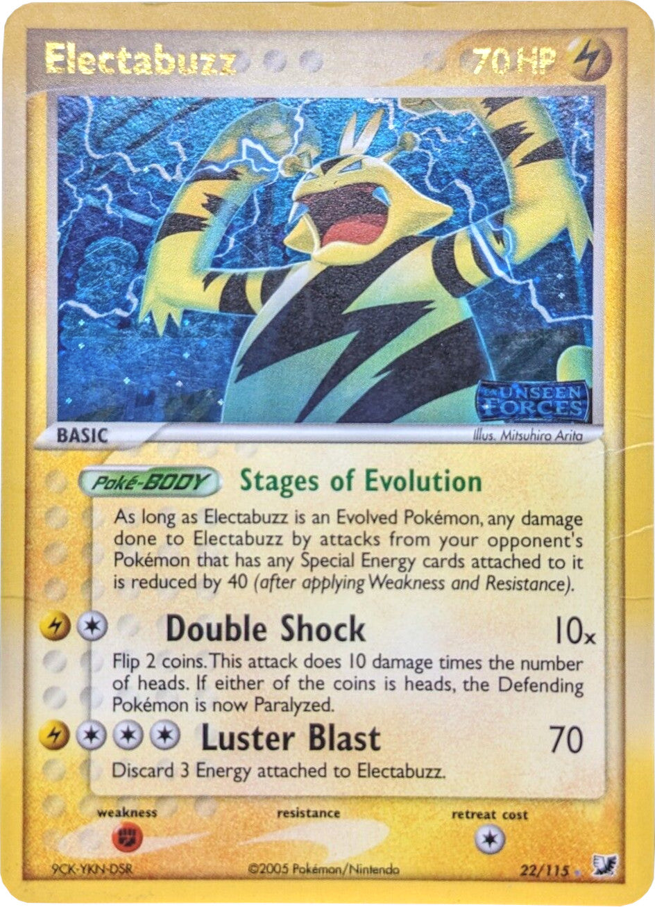 Electabuzz (22/115) (Stamped) [EX: Unseen Forces] | Total Play