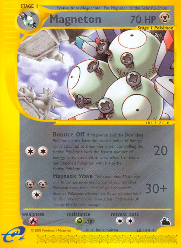 Magneton (20/144) [Skyridge] | Total Play