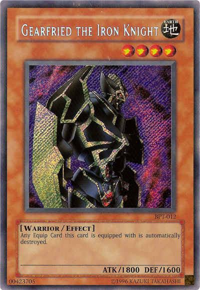 Gearfried the Iron Knight [BPT-012] Secret Rare | Total Play