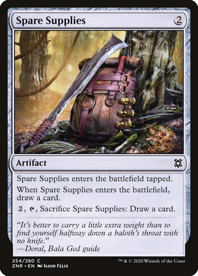 Spare Supplies [Zendikar Rising] | Total Play