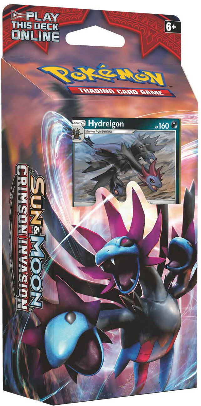 Sun & Moon: Crimson Invasion - Theme Deck (Destruction Fang) | Total Play