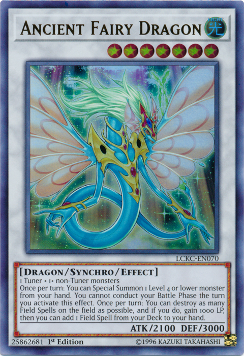 Ancient Fairy Dragon [LCKC-EN070] Ultra Rare | Total Play