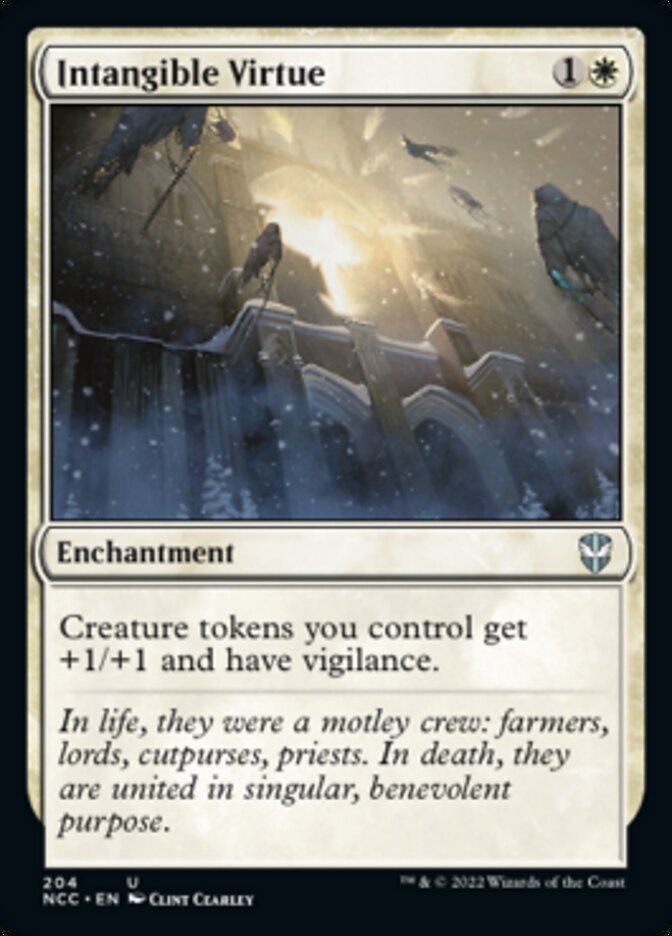 Intangible Virtue [Streets of New Capenna Commander] | Total Play