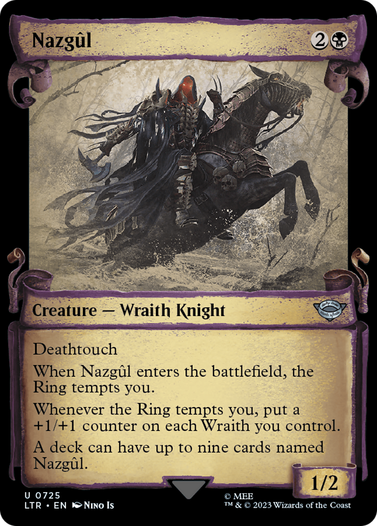 Nazgul (0725) [The Lord of the Rings: Tales of Middle-Earth Showcase Scrolls] | Total Play