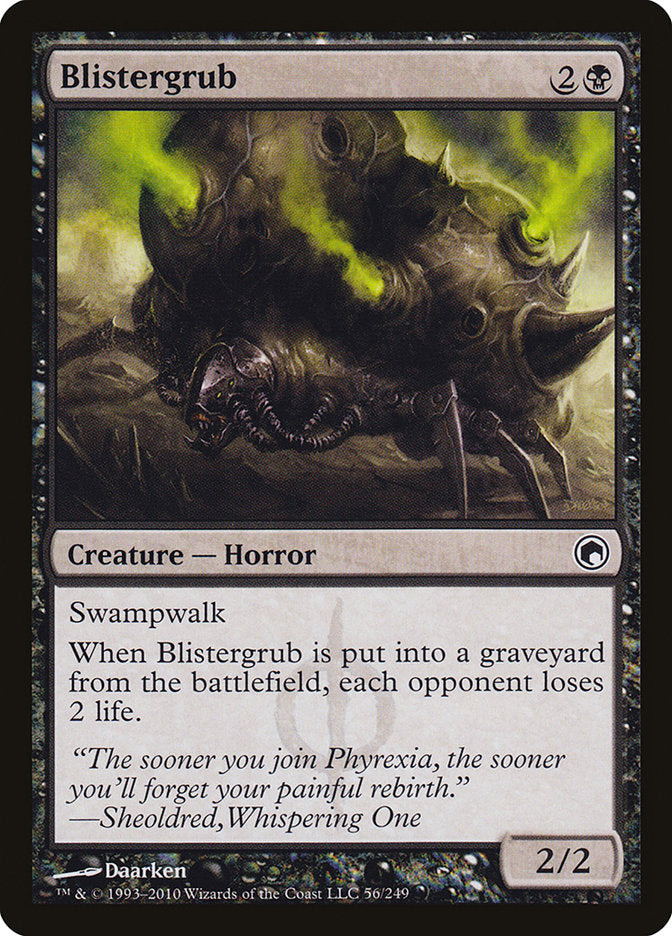 Blistergrub [Scars of Mirrodin] | Total Play