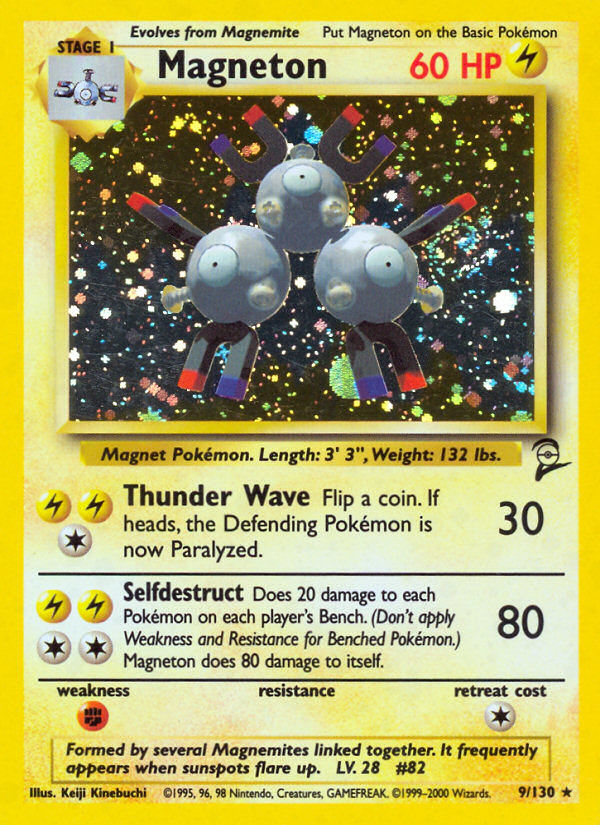 Magneton (9/130) [Base Set 2] | Total Play