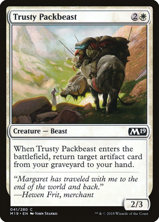 Trusty Packbeast [Core Set 2019] | Total Play