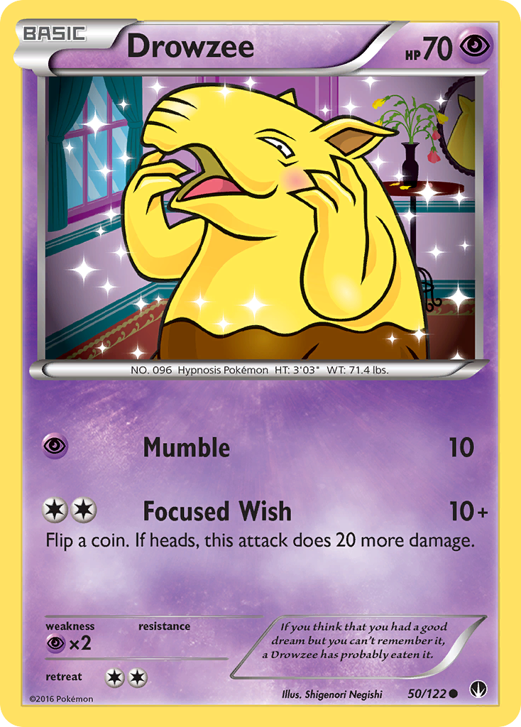 Drowzee (50/122) [XY: BREAKpoint] | Total Play