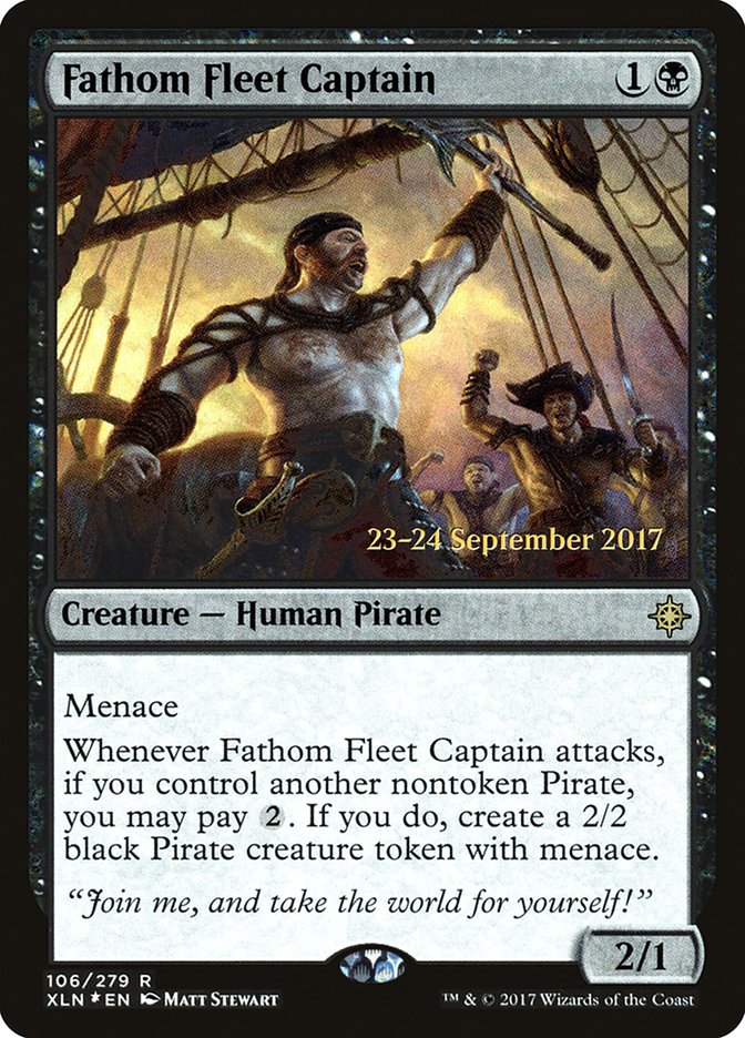 Fathom Fleet Captain [Ixalan Prerelease Promos] | Total Play