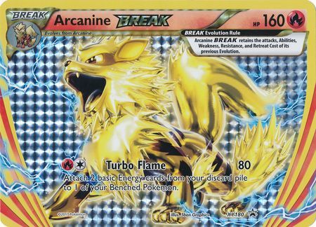 Arcanine BREAK (XY180) (Jumbo Card) [XY: Black Star Promos] | Total Play